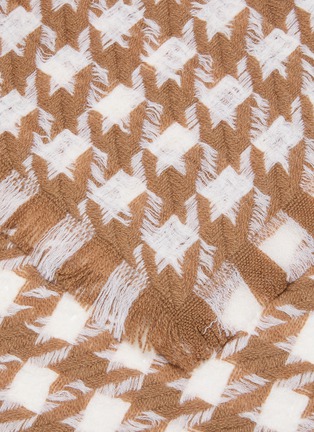 Detail View - Click To Enlarge - JOVENS - PC Houndstooth Scarf