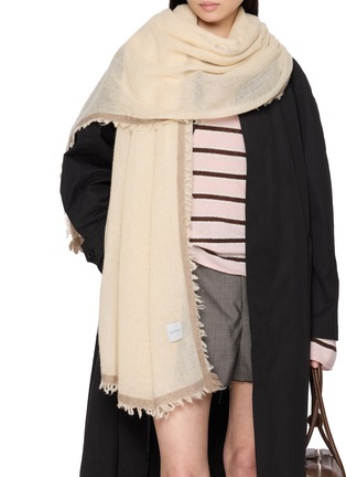 Figure View - Click To Enlarge - JOVENS - PC Shawl With Two-Tone