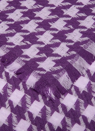 Detail View - Click To Enlarge - JOVENS - PC Houndstooth Scarf