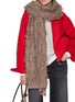Figure View - Click To Enlarge - JOVENS - PC Ruffle Shawl