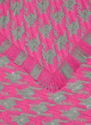 Detail View - Click To Enlarge - JOVENS - PC Houndstooth Scarf