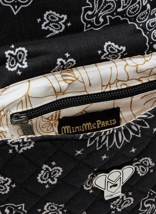 Detail View - Click To Enlarge - MINIME PARIS - Small Bandana Shoulder Bag