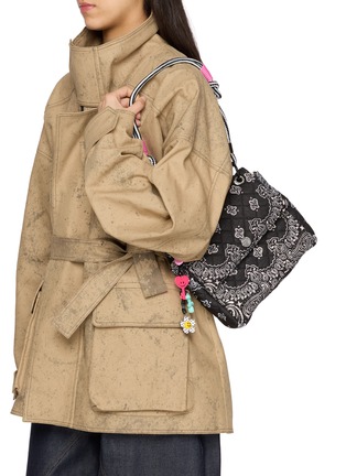 Figure View - Click To Enlarge - MINIME PARIS - Small Bandana Shoulder Bag