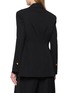 Back View - Click To Enlarge - EENK - Lace Trim Blazer