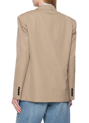 Back View - Click To Enlarge - EENK - Double Collar Blazer