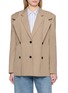 EENK Double Collar Blazer