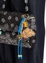 Front View - Click To Enlarge - MINIME PARIS - Croissant Bag Charm