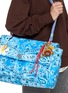 Figure View - Click To Enlarge - MINIME PARIS ACCESSORIES - Hamburger Bag Charm