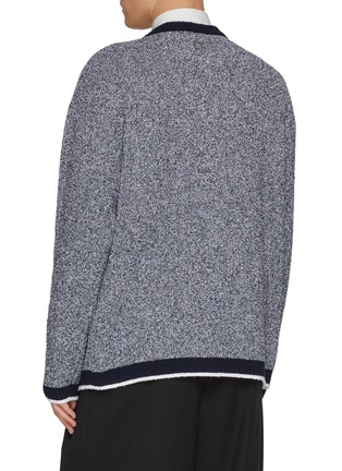 Back View - Click To Enlarge - WOOYOUNGMI - Contrast Trim Cardigan