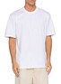 WOOYOUNGMI Floral Graphic Back Logo Print Cotton T-Shirt