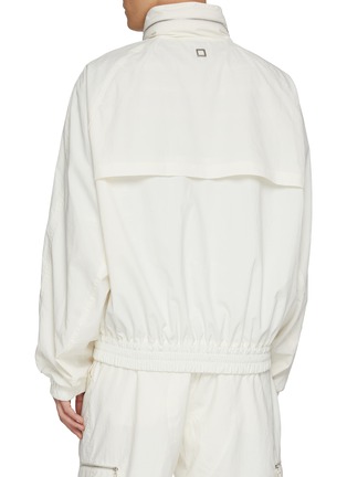 Back View - Click To Enlarge - WOOYOUNGMI - Hooded Zip Up Windbreaker