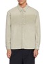 WOOYOUNGMI Light Wash Panelled Denim Shirt