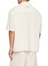 Back View - Click To Enlarge - WOOYOUNGMI - Textured Chest Pocket Cotton Linen Shirt