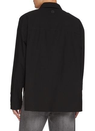 Back View - Click To Enlarge - WOOYOUNGMI - Relaxed Cotton Shirt