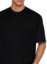  - WOOYOUNGMI - Lettering Back Logo Cotton Crewneck T-Shirt