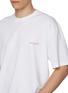  - WOOYOUNGMI - Tuft Embroidered Logo Print Cotton T-Shirt