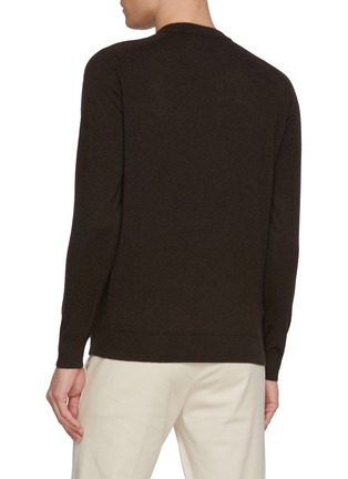 Back View - Click To Enlarge - DREYDEN - Crewneck Knit Sweater
