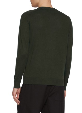 Back View - Click To Enlarge - DREYDEN - Crewneck Knit Sweater