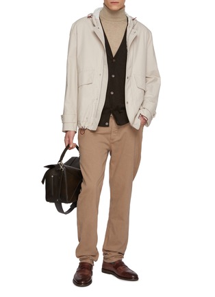 Figure View - Click To Enlarge - DREYDEN - V-Neck Knit Cardigan