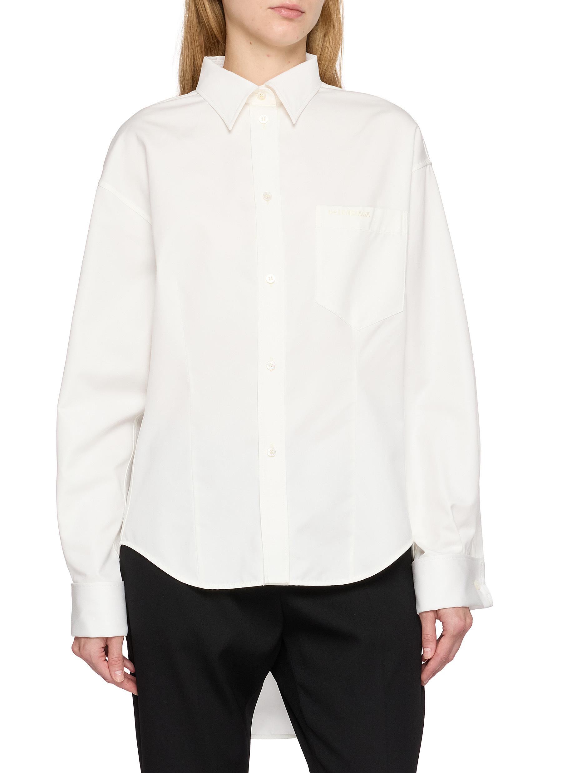 balenciaga dress shirt womens Classic shirt