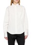 BALENCIAGA Classic Cotton Silk Poplin Shirt