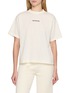 BALENCIAGA Logo Embroidered Cotton T-Shirt