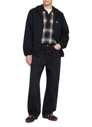Figure View - Click To Enlarge - BALENCIAGA - Tonal Piping Windbreaker Jacket