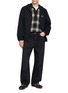 Figure View - Click To Enlarge - BALENCIAGA - Tonal Piping Windbreaker Jacket