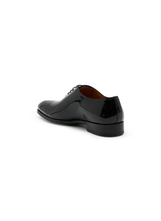  - MAGNANNI - Fleur II Patent Leather Wholecut Oxford Shoes