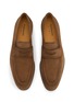 Detail View - Click To Enlarge - MAGNANNI - Diezma Suede Penny Strap Loafers