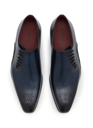 Figure View - Click To Enlarge - MAGNANNI - Abrahan Leather Wholecut Oxfords