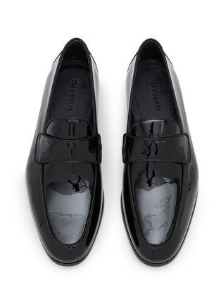 Figure View - Click To Enlarge - MAGNANNI - Jasper II Patent Leather Penny Loafers