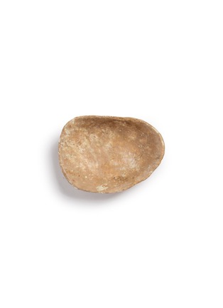 Detail View - Click To Enlarge - ARTIFACTT - Akari Karugane Saucer — Brown/Peach