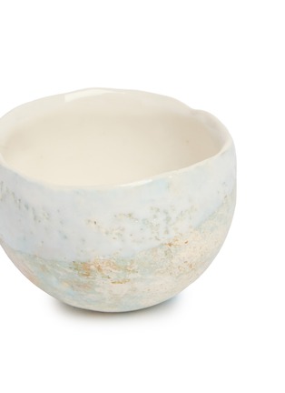 Detail View - Click To Enlarge - ARTIFACTT - Akari Karugane Tea Cup — Green