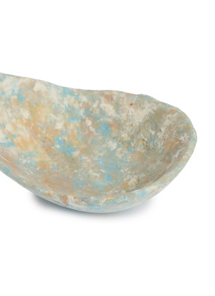 Detail View - Click To Enlarge - ARTIFACTT - Akari Karugane Saucer — Green/Peach