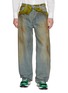 DOUBLET Moss Grown Wood Medium Wash Jeans