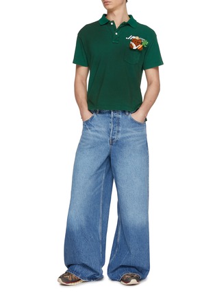 Figure View - Click To Enlarge - DOUBLET - My Workwear Bear Polo Shirt