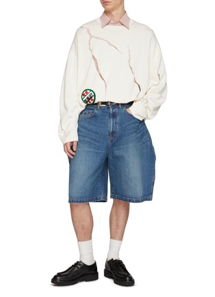 Figure View - Click To Enlarge - DOUBLET - Kinmedai Thread Shirt