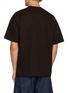Back View - Click To Enlarge - DOUBLET - Pocket Graphic Embroidery Cotton T-Shirt