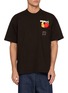 DOUBLET Pocket Graphic Embroidery Cotton T-Shirt