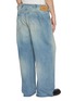 Back View - Click To Enlarge - DOUBLET - Floating Waist Medium Wash Jeans