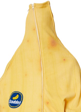  - DOUBLET - Peelabel Banana Zip Up Hoodie
