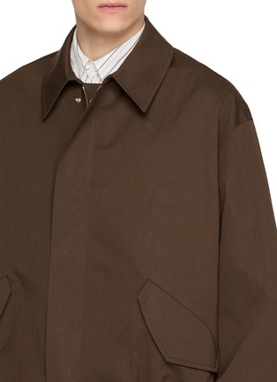  - STUDIO NICHOLSON - Drawstring Hem Short Anorak Jacket
