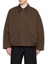STUDIO NICHOLSON Drawstring Hem Short Anorak Jacket
