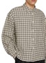  - STUDIO NICHOLSON - Chequered Brushed Shirt