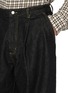  - STUDIO NICHOLSON - Single Pleated Wide Leg Denim Jeans