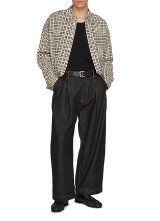 Figure View - Click To Enlarge - STUDIO NICHOLSON - Mesh Cotton Jersey Tank Top