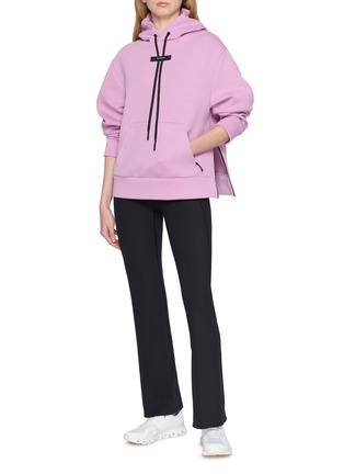 Figure View - Click To Enlarge - ON - Focus Tech Cotton Blend Hoodie