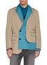 KOLOR Asymmetrical Layered Panel Blazer Jacket