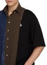  - KOLOR - Patchwork short-sleeved shirt